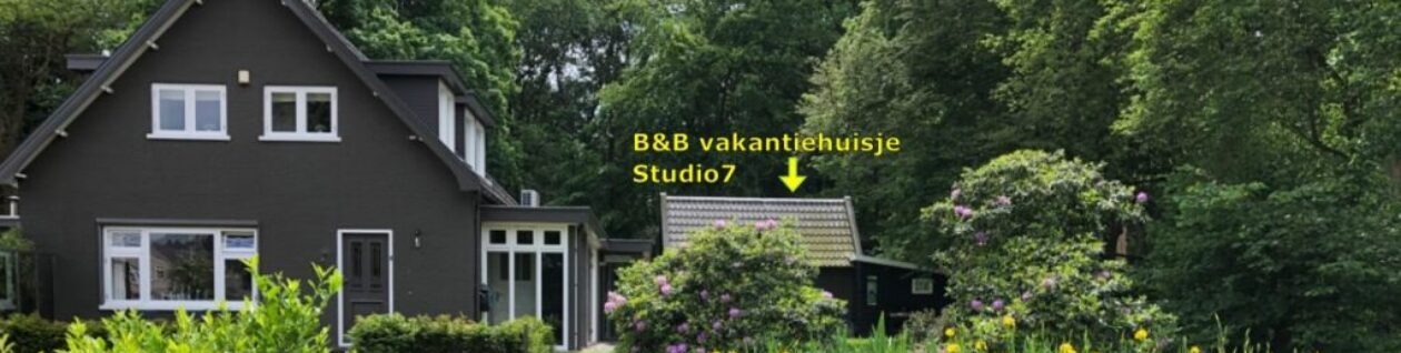 B&B vakantiehuisje Studio7 – Hoenderloo