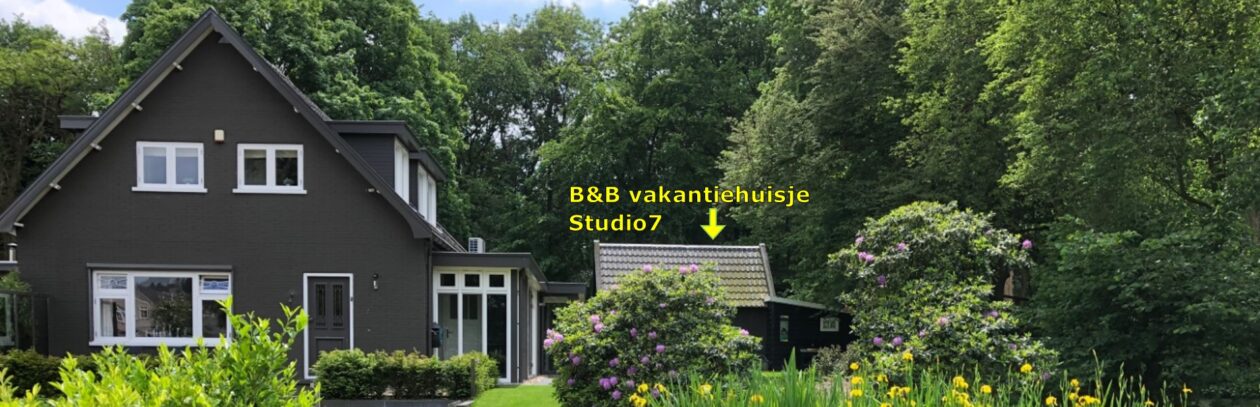 B&B vakantiehuisje Studio7 – Hoenderloo